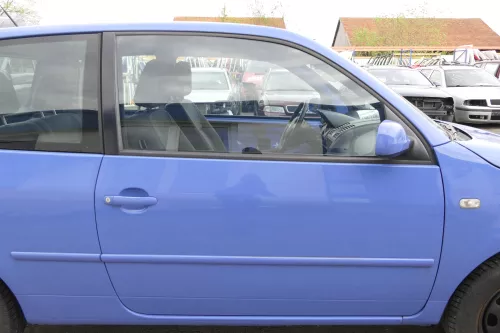 VW Lupo Seat Arosa Tür vorne rechts Beifahrertür blau LR5A (mechanischer Fenster (156884)