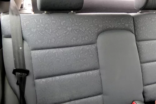 Audi A3 8L Sitz Sitze hinten Rückbank Rücksitzbank Sitzfläche Kopfstützen dunkel (156918)