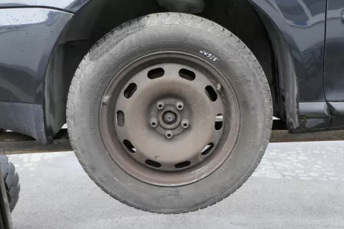 4x VW Golf 4 Bora 195/65 R15 91T Winterreifen M+S Reifen 6jx15H2 ET38 ca. 4-7mm (156919)