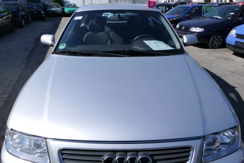 Audi A3 8L Motorhaube Frontklappe Haube silber LY7W grau auch für Facelift (156995)