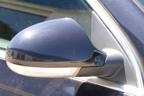 VW Passat 3C elektrischer Spiegel Außenspiegel rechts m.Glas Blinke schwarz LC9X (157023)