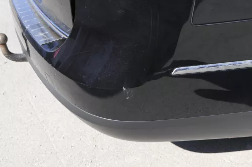 VW Passat 3C Kombi Stoßstange hinten Heckstoßstange Stoßfänger schwarz LC9X blac (157086)