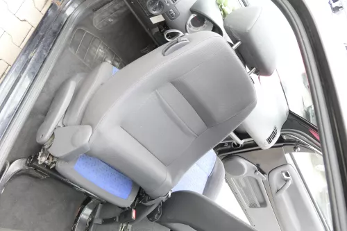 Seat Arosa Lupo Sitz vorne links Fahrersitz Höhenverstellung dunkel blau (157180)