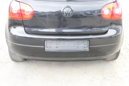 VW Golf 5 1K Limousine Stoßstange hinten Heckstoßstange schwarz LC9Z blackmagic (157190)