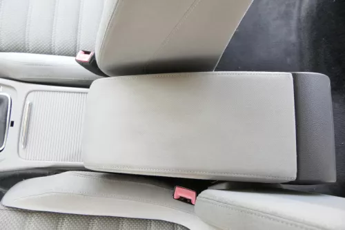 VW Passat 3C Mittelarmlehne Armlehne Fach original komplett grau classicgr Stoff (157201)