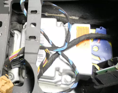 VW Touareg 7L Steuergerät Airbag Airbagsteuergerät 7L0959655  03R