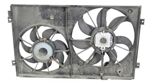 VW Golf 5 Lüfterzarge Lüfter Kühlerlüfter Klimaanlage 1K0121207BB Eos Touran (157238)