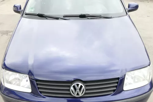 VW Polo 6N2 Motorhaube Haube vorne Klappe blau LB5N indigoblau blue