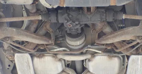 VW Golf 3 1H Quattro Allrad Getriebe hinten Differential CBX 009525011F Syncro