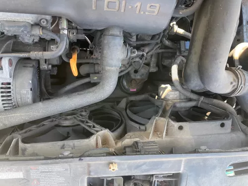 VW Golf 3 Schloßträger mit Kühler Doppellüfter Halter 1,9 TDI 66kw (157317)