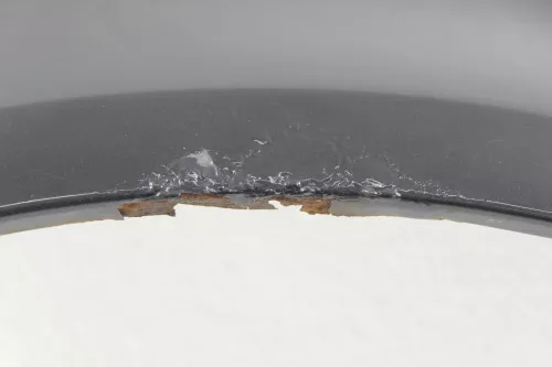 VW Passat 3BG Kotflügel vorne rechts schwarz LC9X (kein Blinkerloch) --- Rost  (157388)