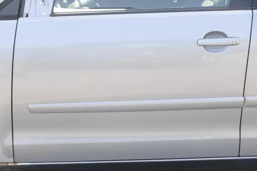 VW Polo 9N 9N3 Tür vorne links Fahrertür 4/5-Türer grau silber LA7R ohneAnbautei (157404)