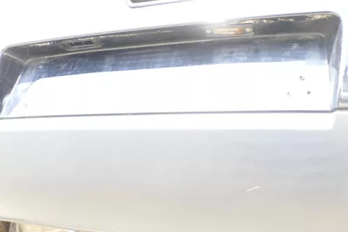 VW Lupo Stoßstange hinten Heckstoßstange Stoßfänger schwarz L041 uni (157426)