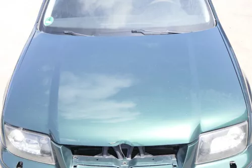 VW Bora Motorhaube Haube Klappe vorne grün LC6M 