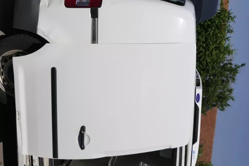 VW Caddy 3 2k Tür hinten rechts weiß LB9A Schiebetür (157676)