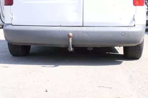VW Caddy 2K Stoßstange hinten Heckstoßstange Stoßfänger grau graphit nicht lack (157682)