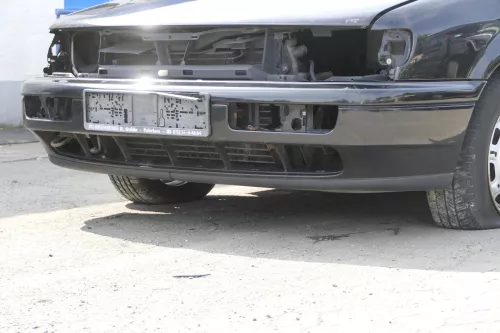 VW Passat 3A 35i Stoßstange vorne Frontstoßstange Pralldämpfer schwarz LC9Z GL G (157928)