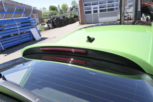 VW Scirocco 3 Heckklappe Klappe Scheibe grün LR6T Spoiler  (158200)