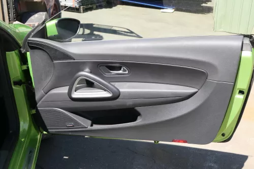 VW Scirocco 3 Türverkleidung Tür K-Leder vorne+hinten Dynaudio schwarz R-line (158216)