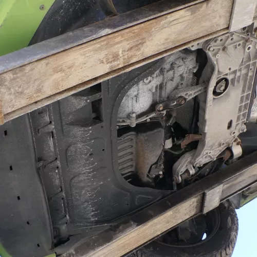 VW Golf 5 1K Unterfahrschutz Dämpfung Schutz unter Motor Dämpfungswanne Benzin (158245)