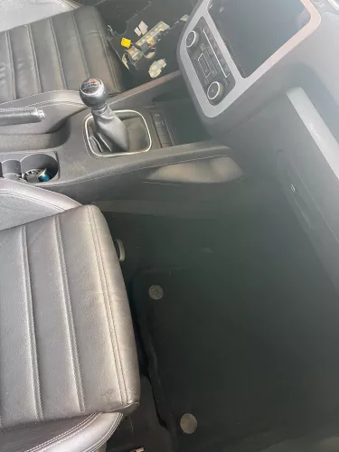 VW Scirocco Teppich Innenraumteppich Innen Bodenbelag schwarz (158299)