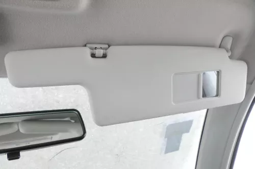 Skoda Fabia 6Y Sonnenblenden Sonnenblende grau rechts vorne 6Y1857552P X14