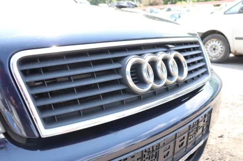 Audi A6 4B Motorhaube Klappe vorn Facelift (ab. Mitte 2002) blau LY5K ohne Grill (158563)