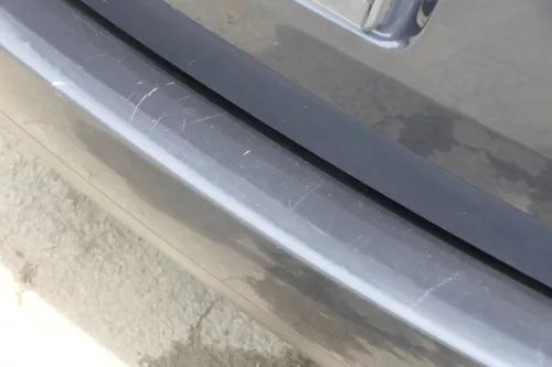 VW Passat 3BG Kombi Variant Stoßstange hinten Heckstoßstange grau blau LC5F (158590)