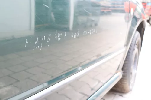 Skdoa Fabia 6Y Kombi + Limousine Tür vorne rechts Beifahrertür grün LF8C ohneAnb (158665)