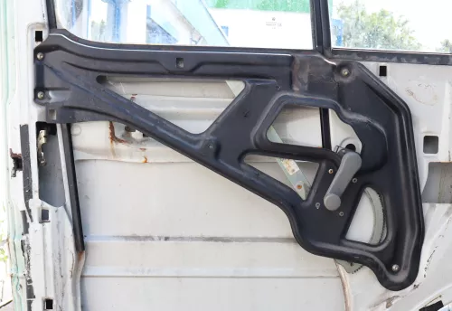 VW LT 35 2D mechanischer manueller Fensterheber für Kurbel vorne links + Halter (158709)