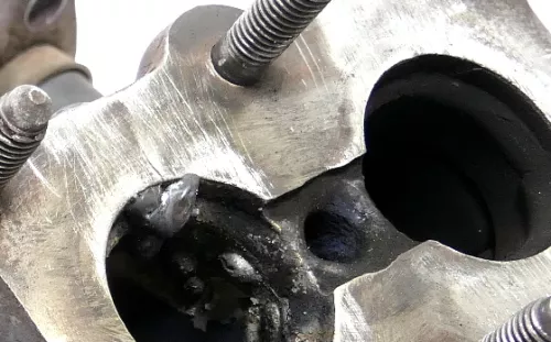 VW T4 Krümmer Abgaskrümmer 023253031H 2,5 Benziner ACU AEN - BILDER! MÄNGEL! (158878)