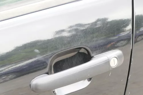VW Polo 6N 6N2 Tür vorne links Fahrertür 4/5-Türer schwarz L041 ohneAnbauteile (158920)
