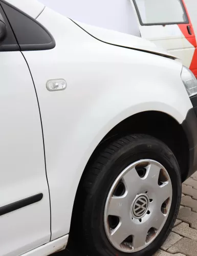 VW Fox 5Z Kotflügel vorne rechts weiß LB9A (159022)