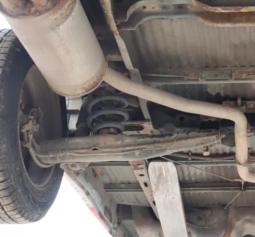 VW T4 Achse hinten links Hinterachse Achsschenkel Radlager Scheibenbremse