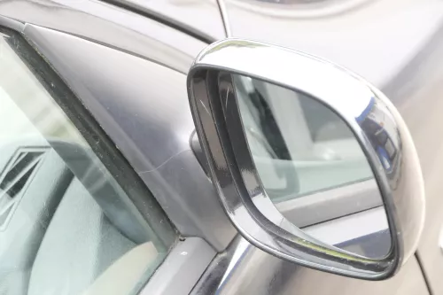 Skoda Fabia 6Y elektrisch Spiegel Außenspiegel rechts mit Glas schwarz LF9R d