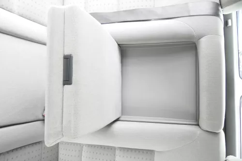 Golf 4 Limousine Sitz Rückbank Rücksitzbank Sitzfläche Kopfstützen Velour grau (159308)