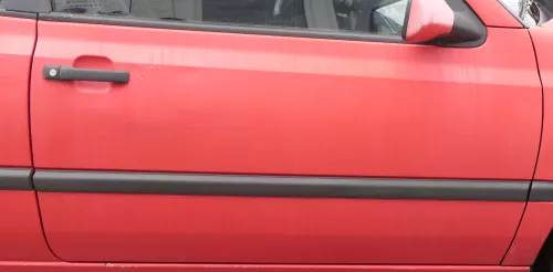 VW Golf 3 4 1E Cabrio Tür vorne rechts Beifahrertür rot - ohne Anbauteile (159362)