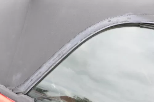 VW Golf 3 & 4 1E Cabrio Dach Scheibe Verdeck schwarz elektrisch (159367)