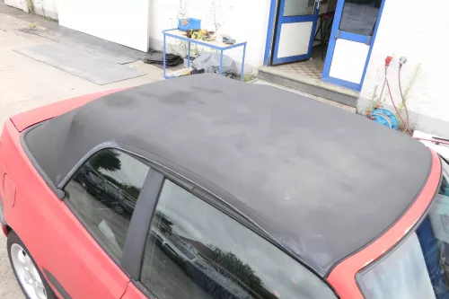 VW Golf 3 & 4 1E Cabrio Dach Scheibe Verdeck schwarz elektrisch