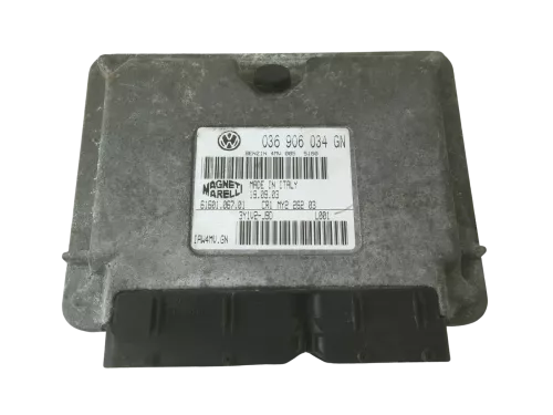 Skoda Fabia 6Y Steuergerät Motor Motorsteuergerät 036906034GN 1,4 16V BBY 75PS (159463)