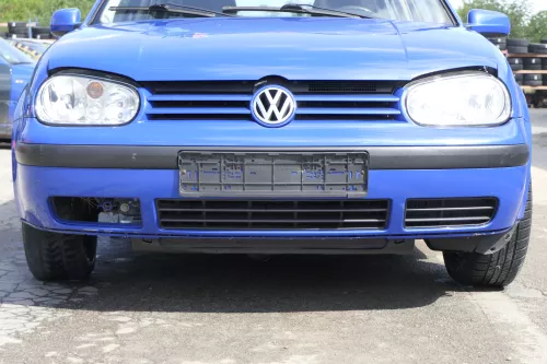 VW Golf 4 1J Stoßstange vorne Stoßfänger vorn blau LW5Z Frontstoßstange (159478)
