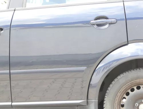 Audi A2 8Z Tür nur das Türblatt hinten links blau LZ5Q - ohne Anbauteile -kobalt (159495)
