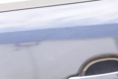 Audi A2 8Z Tür nur das Türblatt hinten links blau LZ5Q - ohne Anbauteile -kobalt (159495)