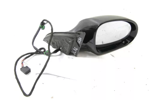 Passat 3C elektrischer Spiegel Außenspiegel rechts schwarz LC9X anklappbar Umfel (159552)