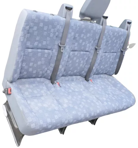 VW Crafter 2E Sprinter 901 902 Sitze hinten Sitz Rückbank 3-er mit Gurt (159576)