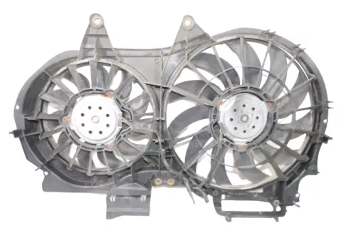 Audi A4 8E B7 Lüfterzarge Lüfter Kühlerlüfter Klimaanlage Doppellüfter (159578)