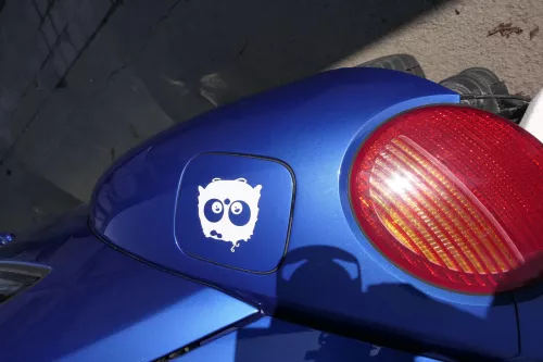 VW New Beetle 9C Kotflügel hinten rechts blau LA5W 1C0821302H