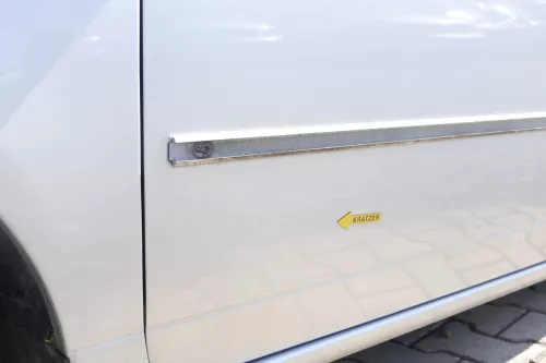 VW Lupo Seat Arosa Tür vorne links Fahrertür silber LA7W (mechanischer Fenster (159726)