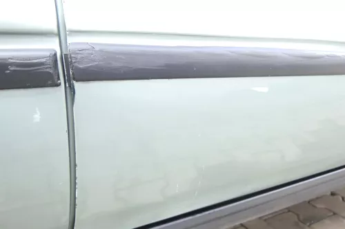 Audi 80 90 Tür vorne rechts Beifahrertür Rahmen Türblatt grün LY6N ohneAnbauteil (159841)