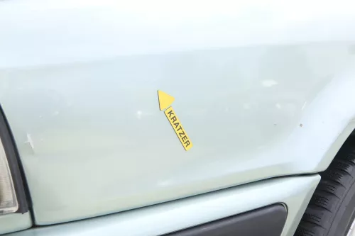 Audi 80 Kotflügel vorne links grün LY6N (159846)
